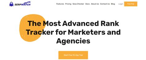 serp track online application.